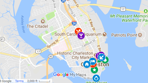 charleston map feature